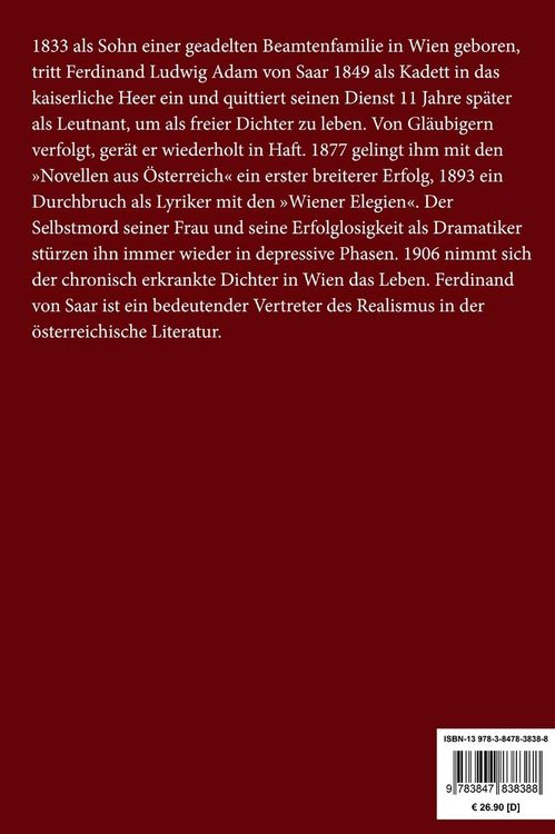 Produktbild: Gedichte / Wiener Elegien (Gro&szlig;druck)