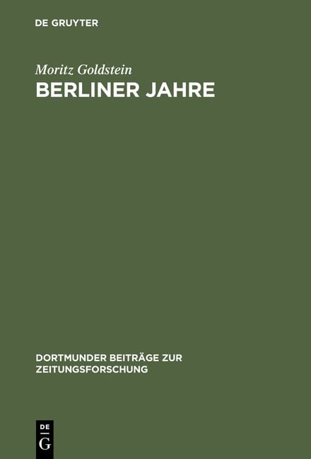 Produktbild: Berliner Jahre