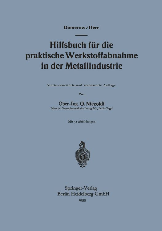 Produktbild: Hilfsbuch f&uuml;r die praktische Werkstoffabnahme in der Metallindustrie
