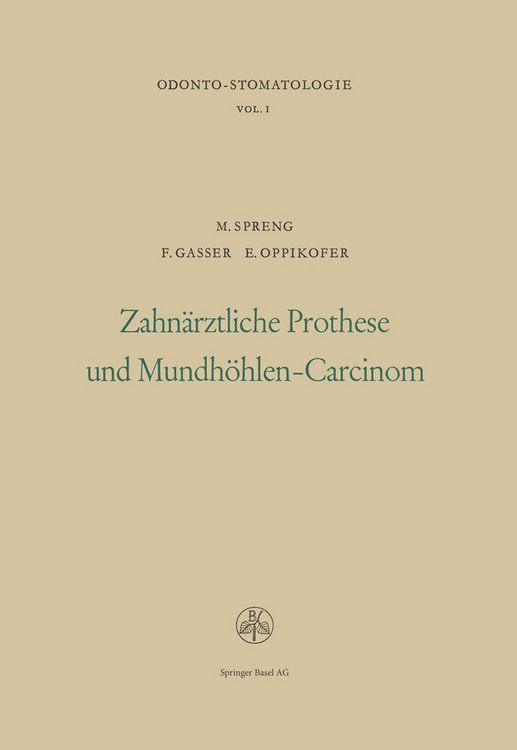 Produktbild: Zahn&auml;rztliche Prothese und Mundh&ouml;hlen-Carcinom