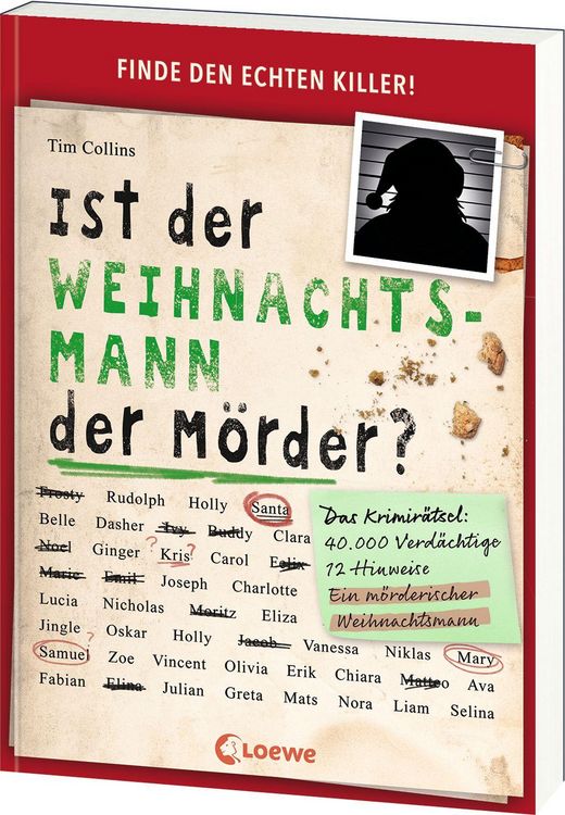 Produktbild: Ist der Weihnachtsmann der M&ouml;rder? (Cross-Out-Crime Logikr&auml;tsel)