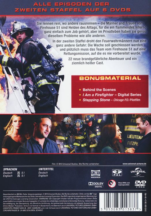 Chicago Fire - Staffel 2 [6 DVDs]
