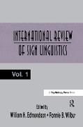 Produktbild: International Review of Sign Linguistics