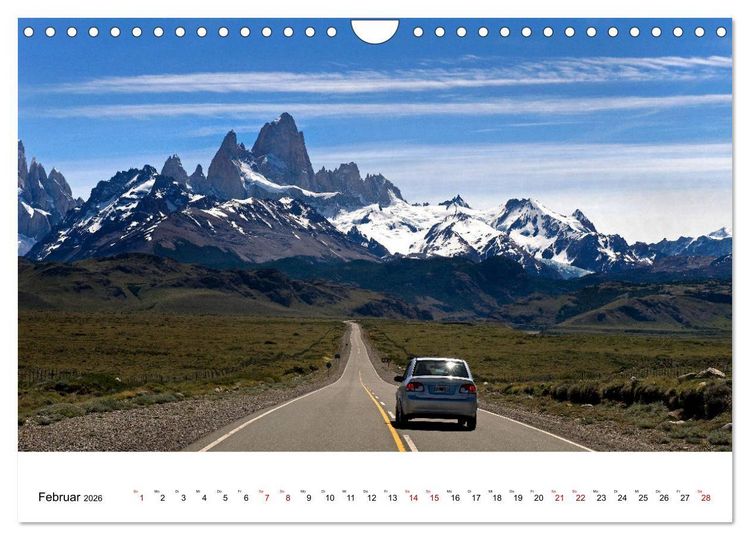 Produktbild: Faszinierendes Patagonien (Wandkalender 2026 DIN A4 quer), CALVENDO Monatskalender