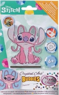 Produktbild: Craft Buddy CAFGR-DNY019 - Crystal Art Buddies, Stitch Angel Disney Series 2, Figur 11cm, Kristallkunst-Bastelset