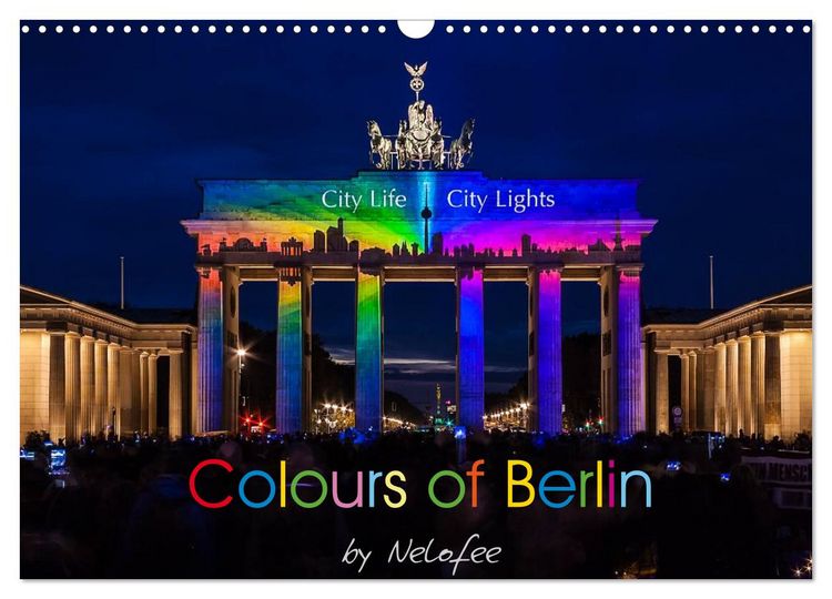 Produktbild: Colours of Berlin (Wandkalender 2026 DIN A3 quer), CALVENDO Monatskalender
