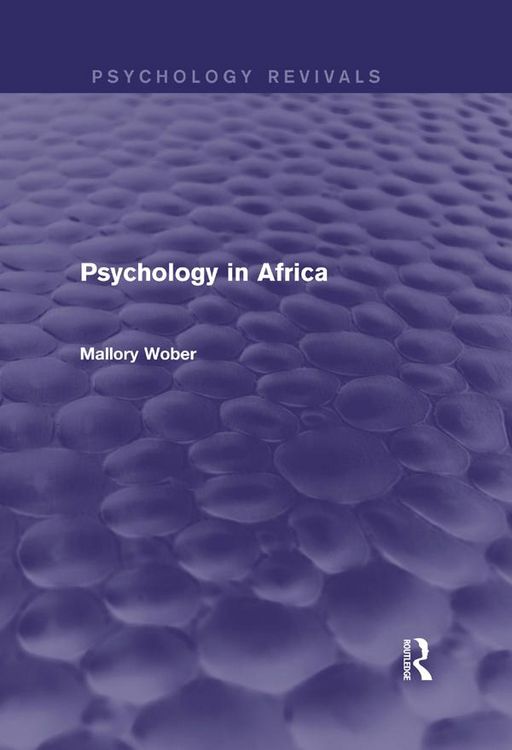 Produktbild: Psychology in Africa (Psychology Revivals)