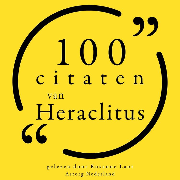 Produktbild: 100 citaten van Heraclitus
