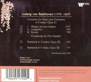 Produktbild: Violinkonzert/2 Romanzen
