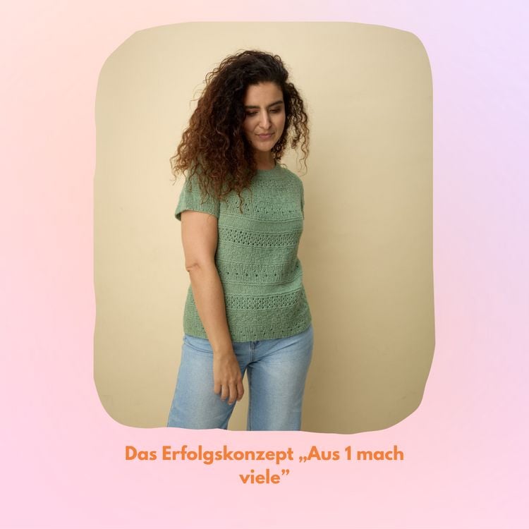 Produktbild: Aus 1 mach viele. Rundpassen-Shirts stricken