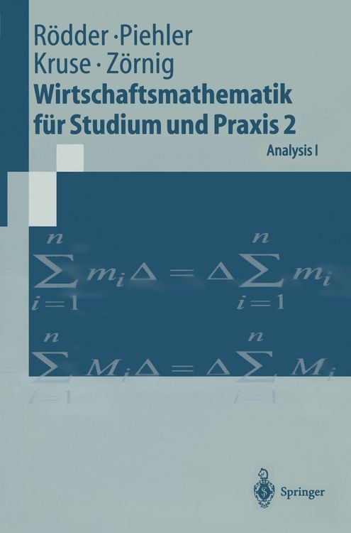 Produktbild: Wirtschaftsmathematik für Studium und Praxis 2