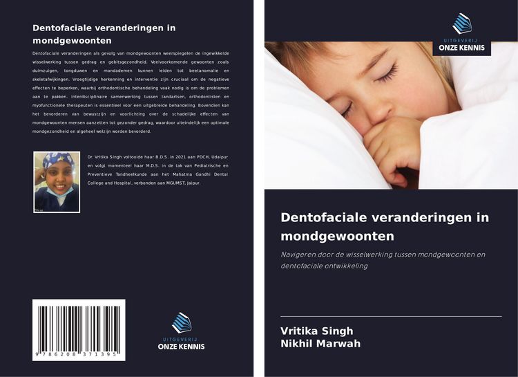 Produktbild: Dentofaciale veranderingen in mondgewoonten