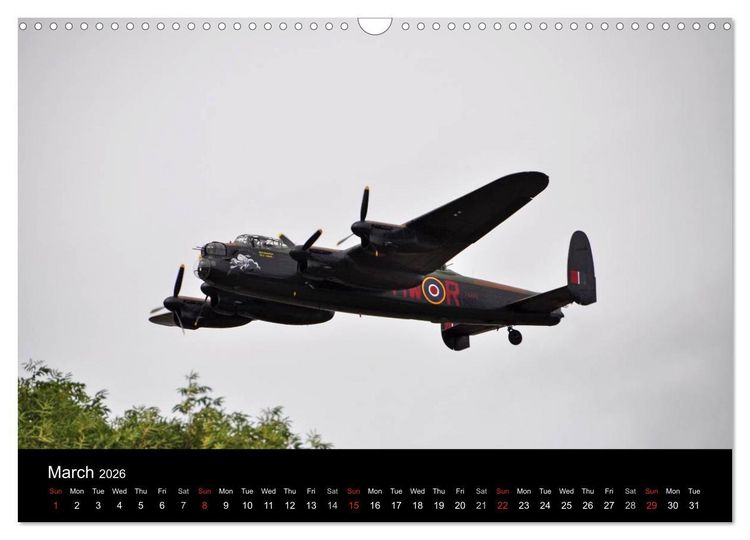 Produktbild: Military Aircraft (Wall Calendar 2026 DIN A3 landscape), CALVENDO 12 Month Wall Calendar