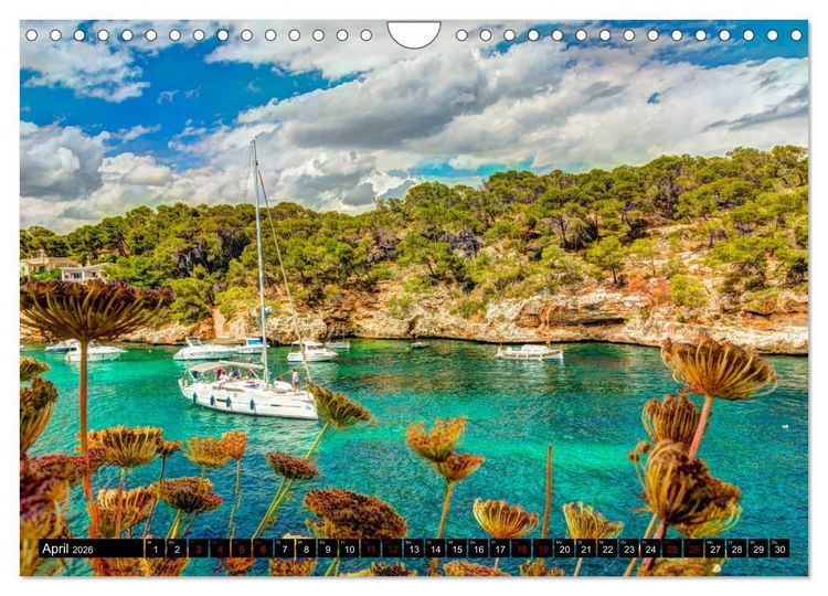 Produktbild: Mallorca - Cala Figuera Spezial (Wandkalender 2026 DIN A4 quer), CALVENDO Monatskalender