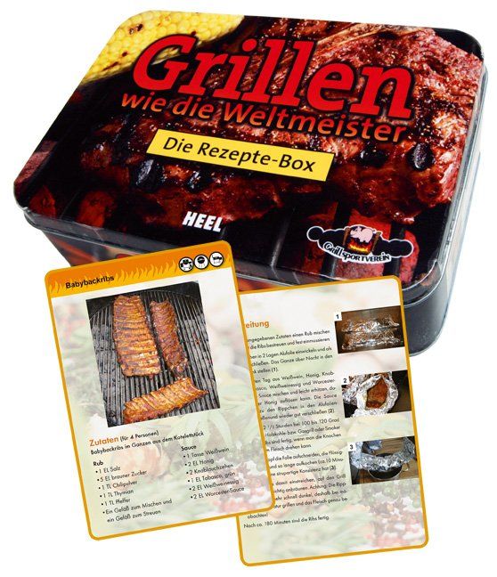Produktbild: Grillen wie die Weltmeister - Die Rezepte-Box