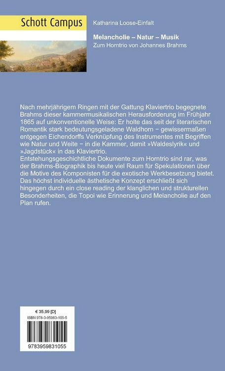 Produktbild: Melancholie - Natur - Musik