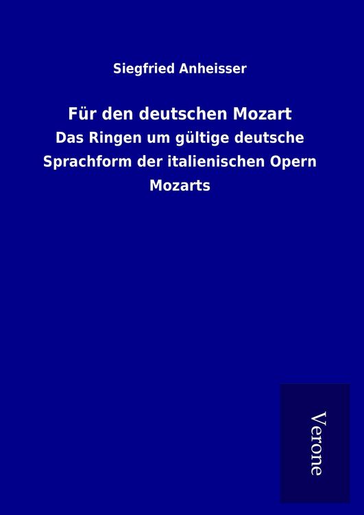 Produktbild: F&uuml;r den deutschen Mozart