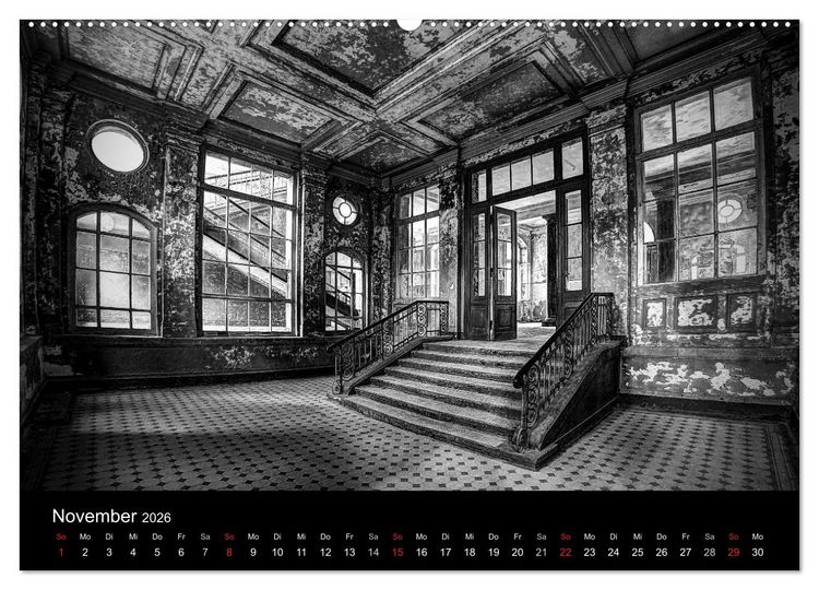 Produktbild: lost beauty (Wandkalender 2026 DIN A2 quer), CALVENDO Monatskalender