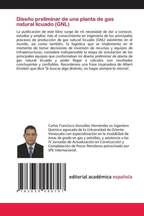 Produktbild: Dise&ntilde;o preliminar de una planta de gas natural licuado (GNL)
