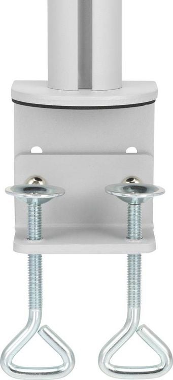 Produktbild: SpeaKa Professional SP-5986112 Monitor-Tischhalterung 2 Display(s) 33,0cm (13\") - 68,6cm (27\") Grau H&ouml;henverstellbar, Neigbar