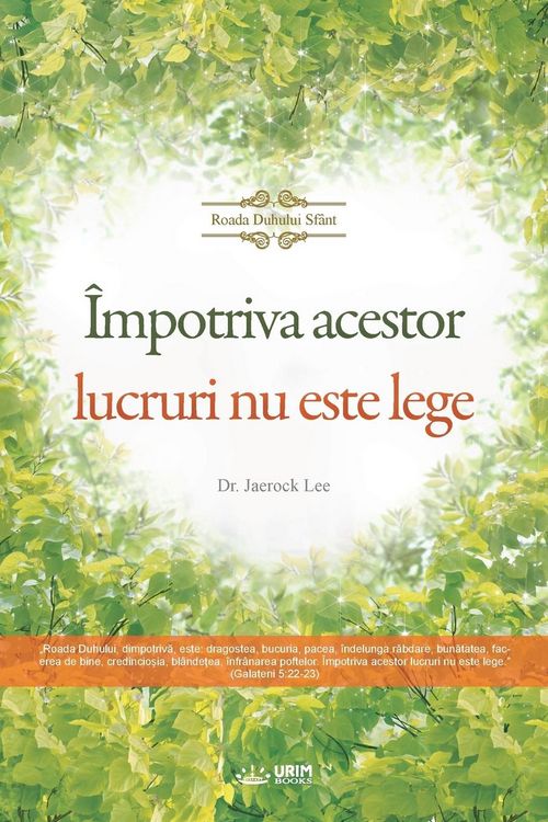 Produktbild: &Icirc;mpotriva acestor lucruri nu este lege(Romanian Edition)