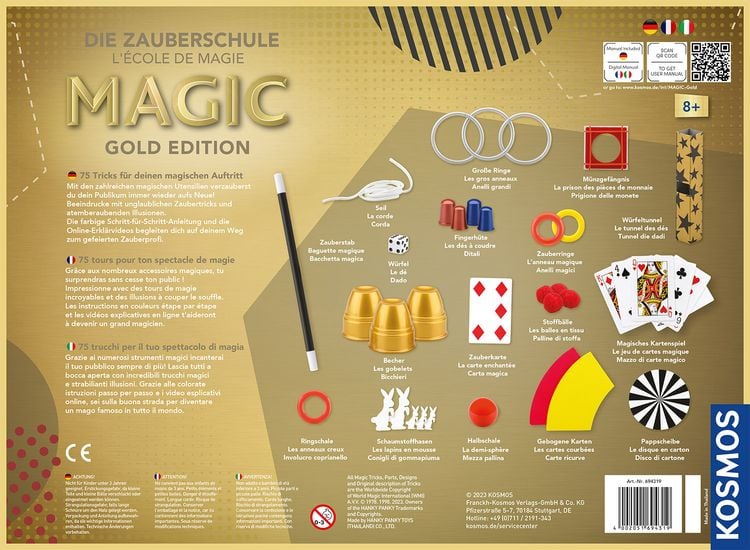 Produktbild: Die Zauberschule Magic Gold Edition DFI