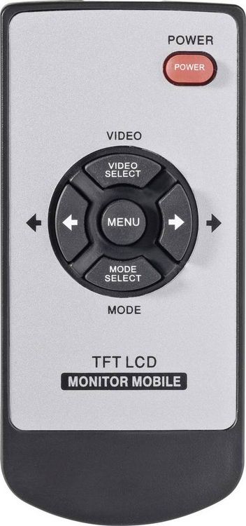 Produktbild: Renkforce T-701B Auto LCD-Monitor 17.8cm 7 Zoll