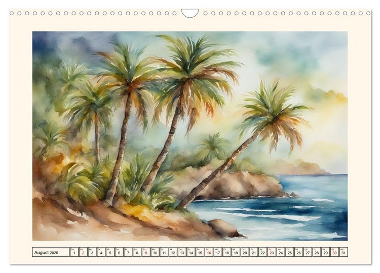 Produktbild: Facetten des Meeres (Wandkalender 2026 DIN A3 quer), CALVENDO Monatskalender
