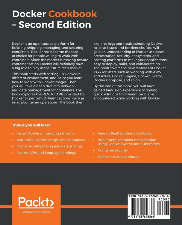 Produktbild: Docker Cookbook - Second Edition
