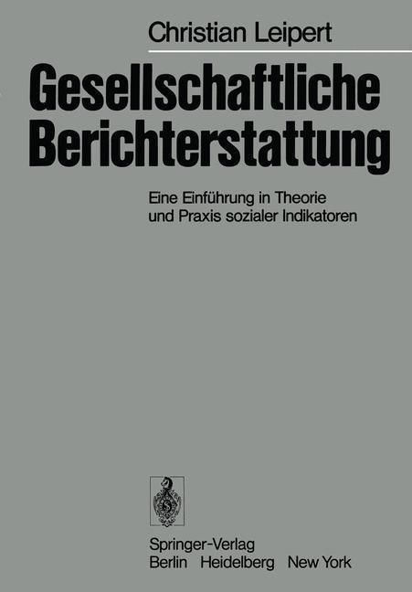Produktbild: Gesellschaftliche Berichterstattung