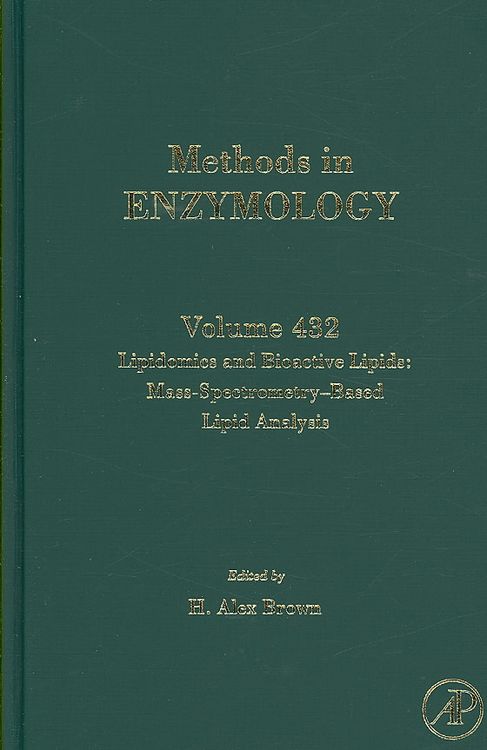 Produktbild: Lipidomics and Bioactive Lipids: Mass Spectrometry Based Lip