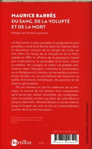 Produktbild: Du sang, de la volupt&eacute; et de la mort