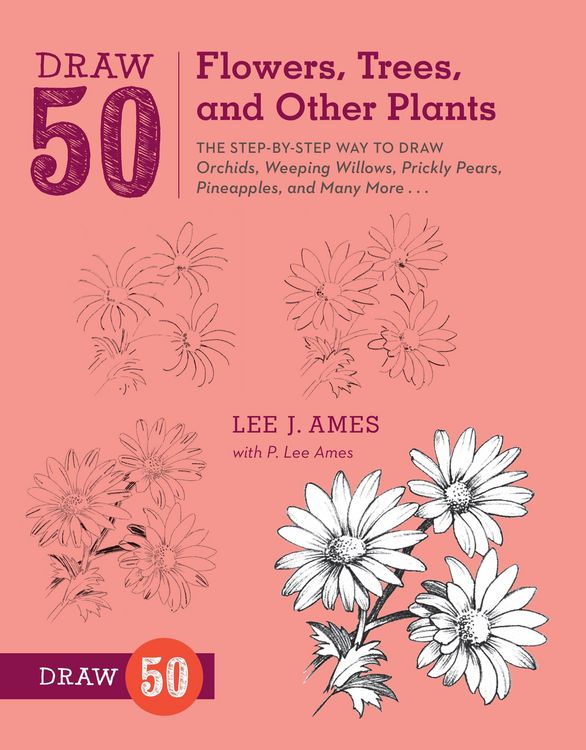 Produktbild: Draw 50 Flowers, Trees, and Other Plants