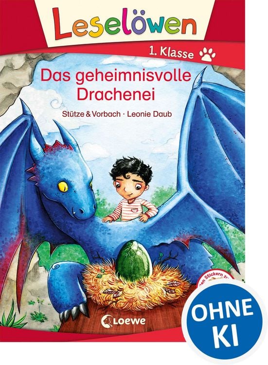 Produktbild: Lesel&ouml;wen 1. Klasse - Das geheimnisvolle Drachenei
