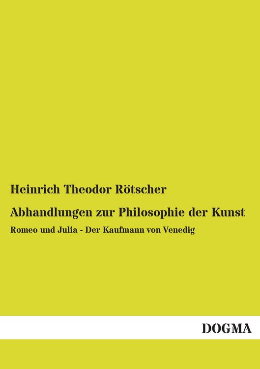 Produktbild: Abhandlungen zur Philosophie der Kunst