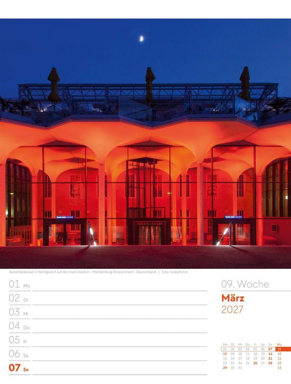 Produktbild: Am Meer Wochenplaner Kalender 2027
