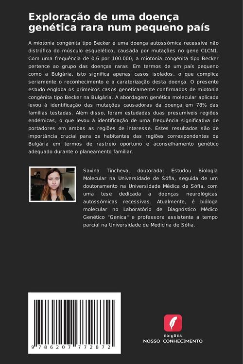 Produktbild: Explora&ccedil;&atilde;o de uma doen&ccedil;a gen&eacute;tica rara num pequeno pa&iacute;s