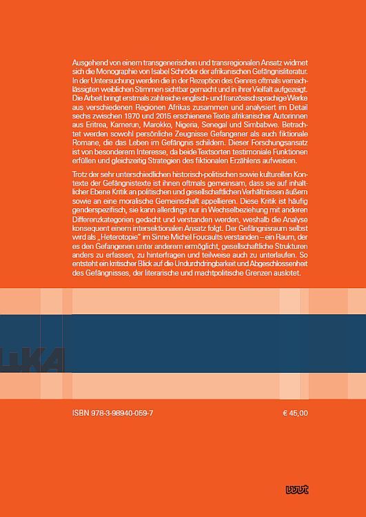 Produktbild: Das Gef&auml;ngnis schreiben