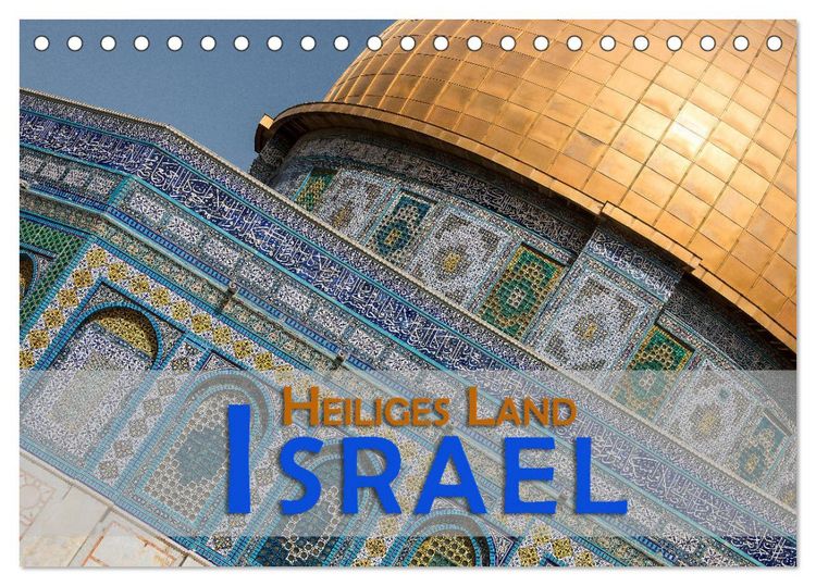 Produktbild: Israel - Heiliges Land (Tischkalender 2026 DIN A5 quer), CALVENDO Monatskalender