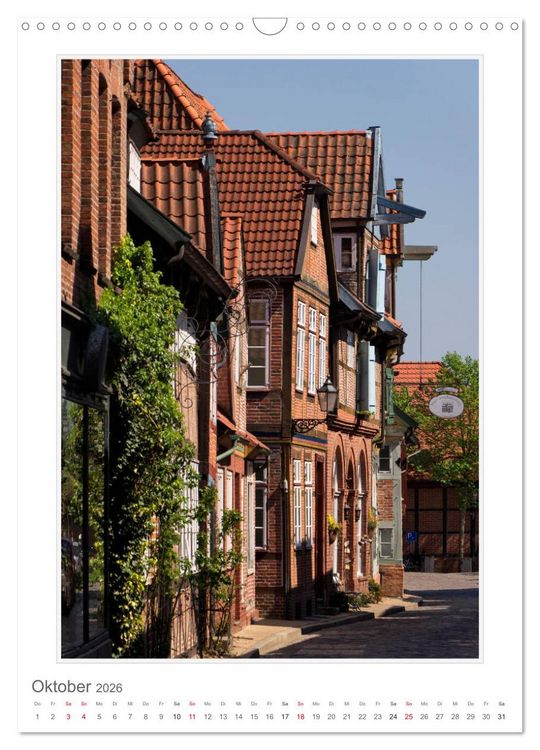 Produktbild: Lauenburg 2026 (Wandkalender 2026 DIN A3 hoch), CALVENDO Monatskalender