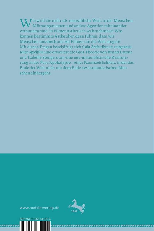Produktbild: Gaia-&Auml;sthetiken im zeitgen&ouml;ssischen Spielfilm