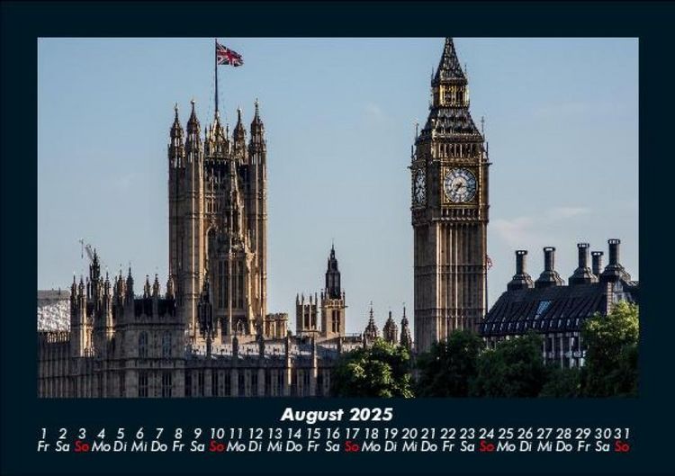 Produktbild: London - Impressionen 2025 Fotokalender DIN A5