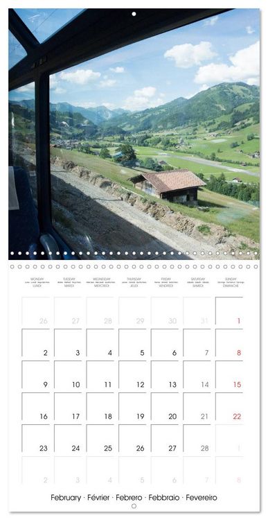 Produktbild: Swiss Trains (Wall Calendar 2026 12 &times; 12 Inch) CALVENDO 12 Month Wall Calendar