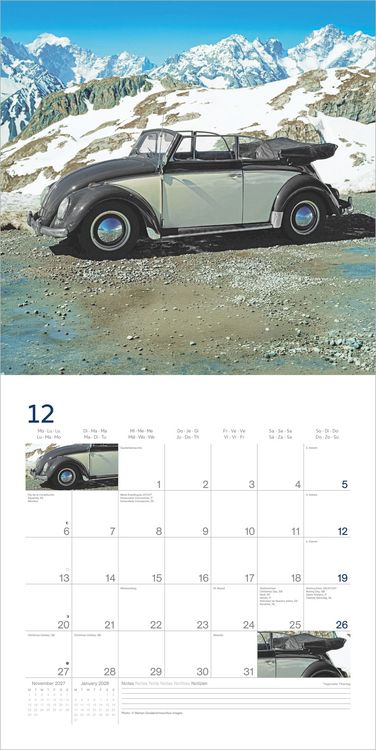 Produktbild: VW K&auml;ferkalender 2027