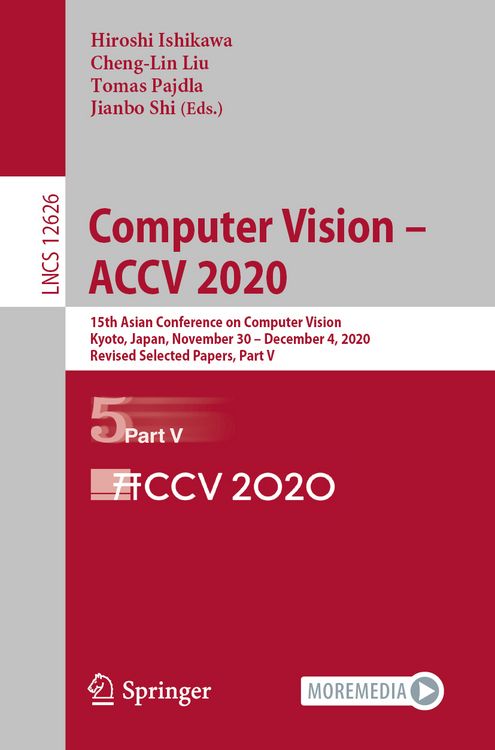 Produktbild: Computer Vision &ndash; ACCV 2020
