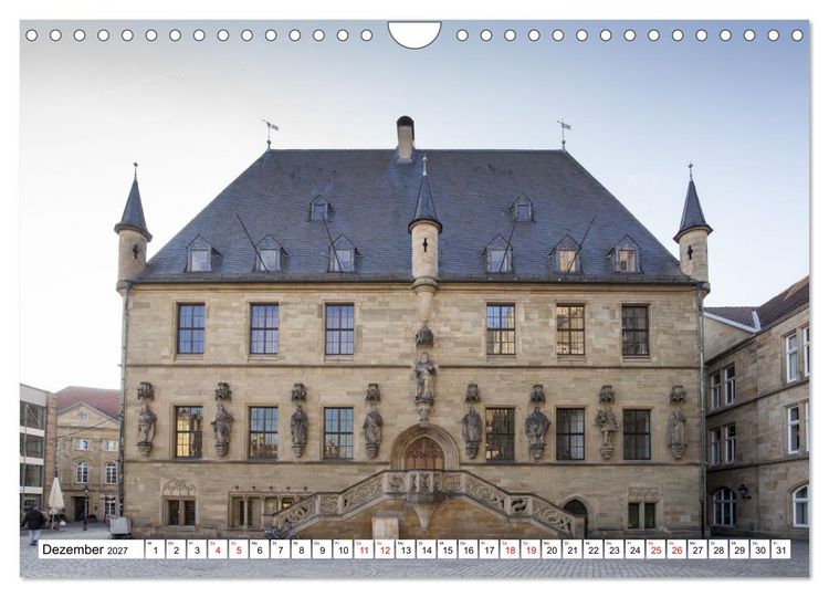 Produktbild: Radland Deutschland - Osnabr&uuml;cker Land (Wandkalender 2027 DIN A4 quer), CALVENDO Monatskalender