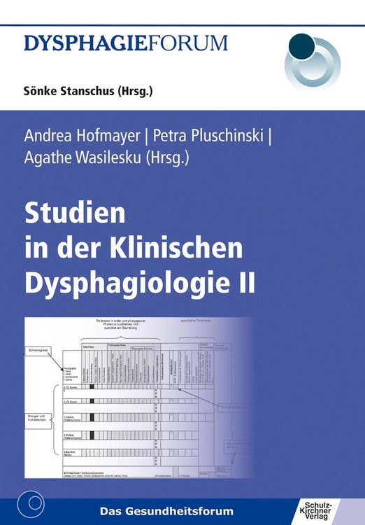 Produktbild: Studien in der Klinischen Dysphagiologie II