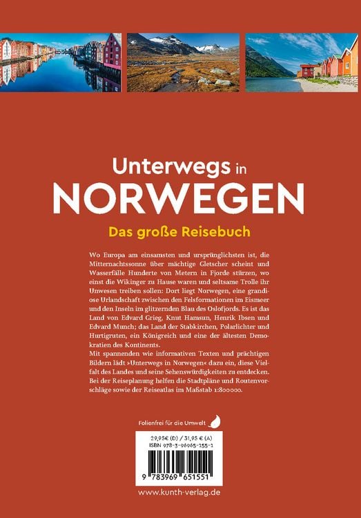 Produktbild: KUNTH Unterwegs in Norwegen
