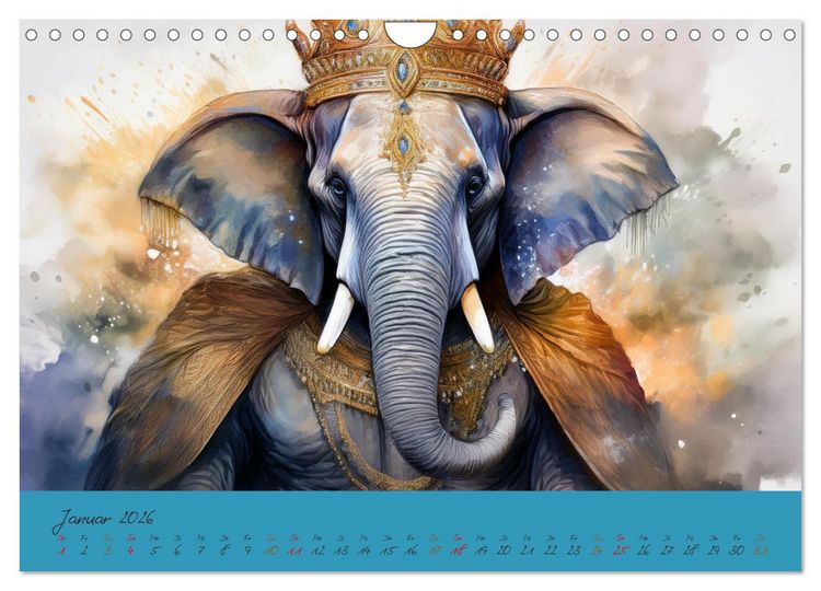 Produktbild: Magische Momente aus Afrika (Wandkalender 2026 DIN A4 quer), CALVENDO Monatskalender