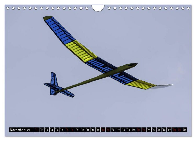 Produktbild: F-5J Segler, Bilder zur Bavarian Open Serie (Wandkalender 2026 DIN A4 quer), CALVENDO Monatskalender